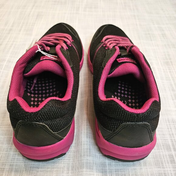 NWT VIONIC Black & Pink Kona Orthaheel Comfort Running Shoes/Sneakers Size 7 - Picture 2 of 6